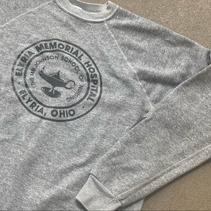 Vintage Artex Elyria Memorial Hospital Crewneck